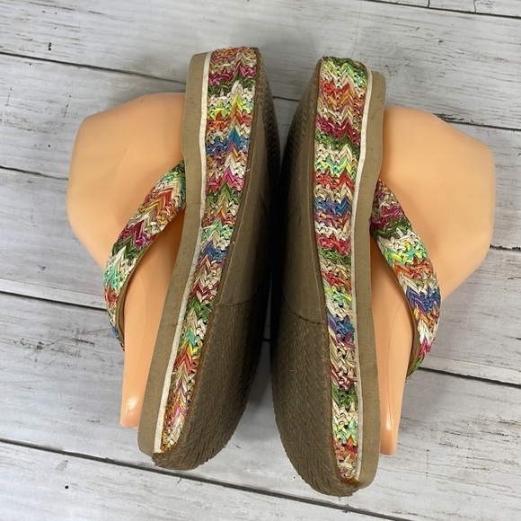 Very Volatile Womens Rainboom Wedge Sandals - Picture 4 of 11